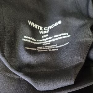 White Cross Vibe Scrub Pants